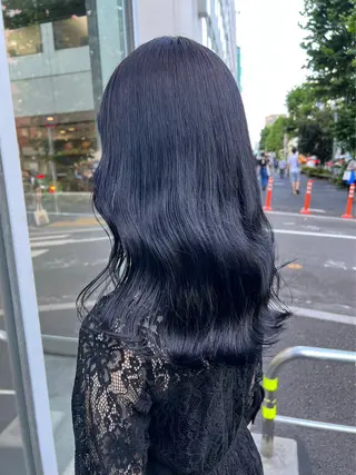 ロング カラー 🪞official FRUITS渋谷🩰のヘアスタイル