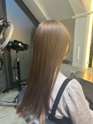 カラー Lond表参道店所属・うる艶縮毛カラー✨ たいよう☀️のヘアスタイル