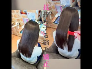 セミロング 浜松/磐田/縮毛矯正 /メンズカット/Yuのヘアスタイル