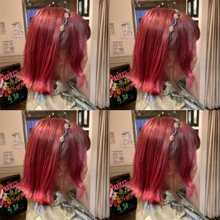 ミディアム カラー Minami. 🩵 再現性特化ヘアのヘアスタイル