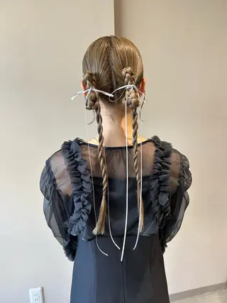 ヘアアレンジ haruki所属・. nozomiのヘアスタイル