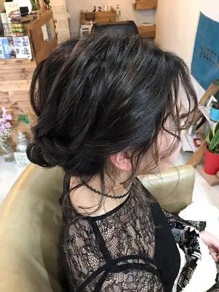 セミロング Luuna所属・Luuna hair loungeのヘアスタイル