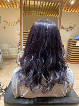 ロング カラー 関口 友行のヘアスタイル