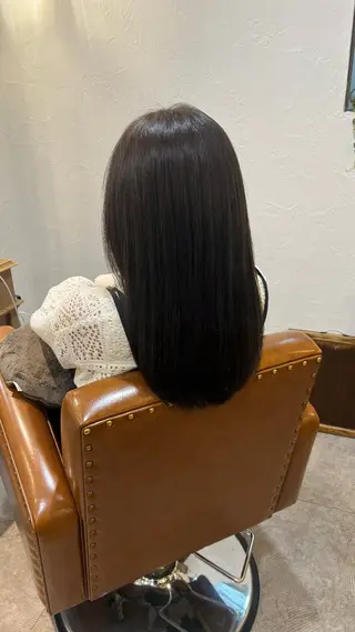 セミロング カラー カット無料｜レイヤー カット｜韓国モテへアのヘアスタイル