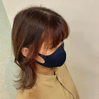 ミディアム カラー ヘアアレンジ ハセガワ セイカのエステ・リラクイメージ