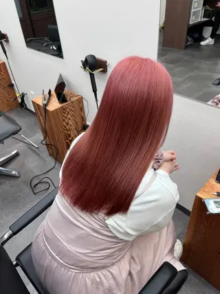 セミロング カラー enn.bleach by t.a.g所属・SHUNTA /ブリーチ/レイヤーのヘアスタイル