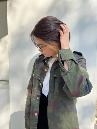 ショート カラー GrandStory SHIBUYA所属・卒業式お呼ばれ🕊️ ヘアセット✴︎ミキのヘアスタイル