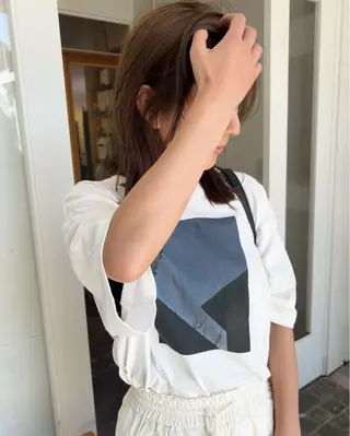 カラー KOCHAB本山所属・三谷 はるなのヘアスタイル