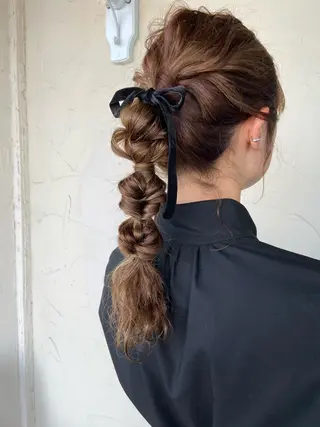 ヘアアレンジ Hair Musee   柱店所属・topstylist 吉住 早織のヘアスタイル