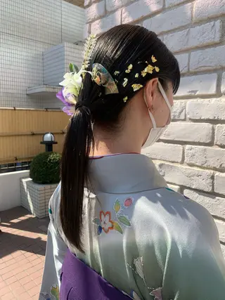 ヘアアレンジ 天野 玲菜のマツエク・マツパデザイン