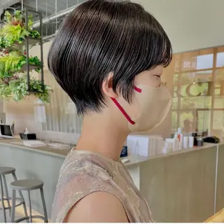 ショート ARCHEsaito モデルレッスンのヘアスタイル