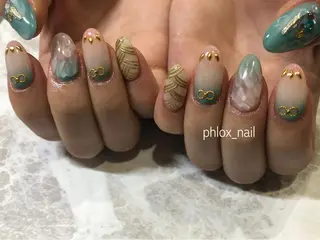 ネイル s/w ＿shokoのネイルデザイン