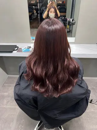 ロング 小顔カット/髪質改善 /  店長 河井雄貴のヘアスタイル