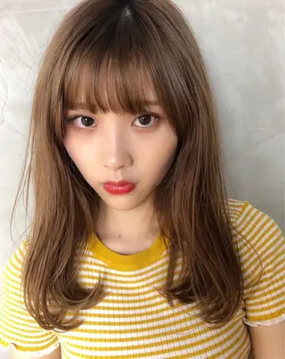 セミロング Grege所属・恵比寿/メンズ ／髪質改善🍃金丸のヘアスタイル