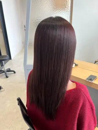 ロング 小池 夏美のヘアスタイル