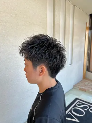 ショート メンズ VOSSO所属・吉澤 大和/カット/カラーのヘアスタイル