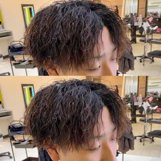 メンズ 年間2000名担当◎ パーマ職人/仲原佑樹のヘアスタイル