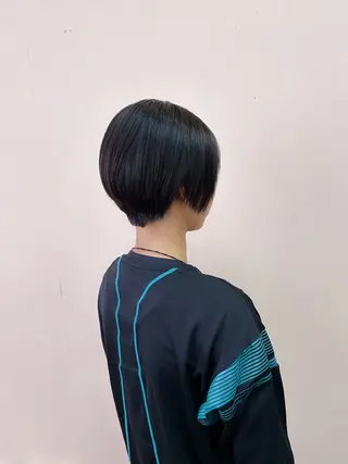 ショート ラクーン-RacCoON-所属・甲斐綾香 /髪質改善/縮毛矯正のヘアスタイル