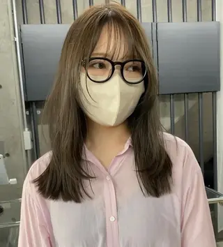 セミロング ୨୧柔らかいカラー nozomi ୨୧のヘアスタイル