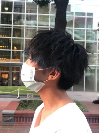 ショート カラー メンズ パーマ指名👑No. 1/koutaのヘアスタイル