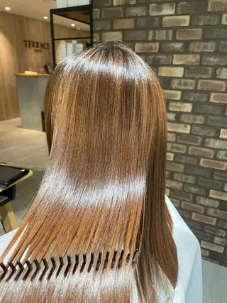 セミロング TERRACE LUXBE阿倍野アポロ店所属・ショートカット支持率 NO.1✨清家央隆のヘアスタイル