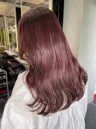 ロング カラー hair salon Lihina所属・韓国ヘア🇰🇷 FUMINAのヘアスタイル