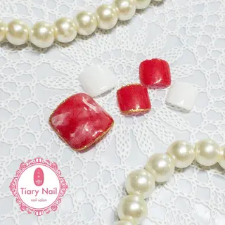 ネイル 💗🪽Tiary Nail🪽💗のネイルデザイン