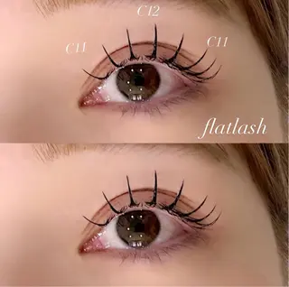 マツエク・マツパ prize iris ASUKAのマツエク・マツパデザイン