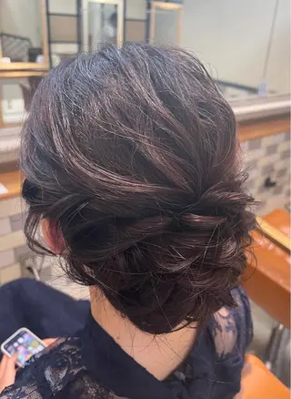 ロング ヘアアレンジ ☁Neolive .Ayana✂️のヘアスタイル