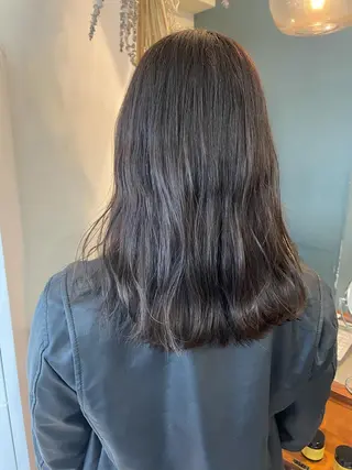 セミロング カラー 中目黒🌼 🌼ハナのヘアスタイル