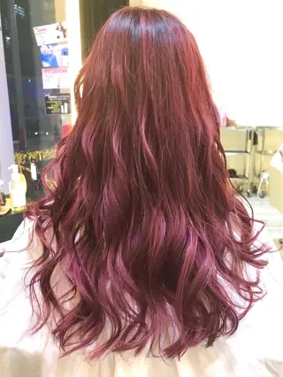 ロング カラー 神野 洸都のヘアスタイル