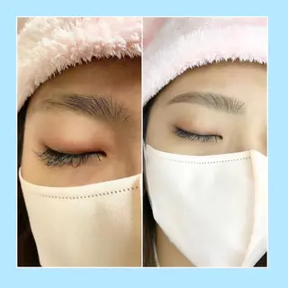 アイブロウ L’oeillet所属・🌊🌊__ juna__のマツエク・マツパデザイン