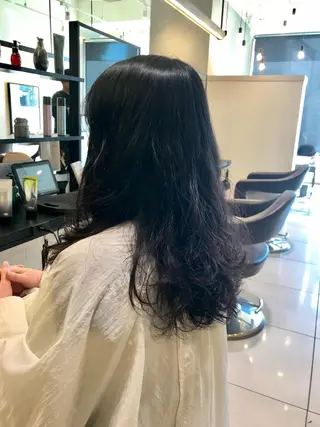 セミロング パーマ Renatus店長 金子裕美のヘアスタイル