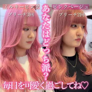 ロング カラー パーマ ヘアアレンジ メンズ キッズ 🎀愛されモテヘア♡ 梅澤夏基🎀のヘアスタイル