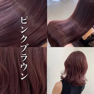 ミディアム 縮毛矯正×髪質改善 小笠原大樹のヘアスタイル