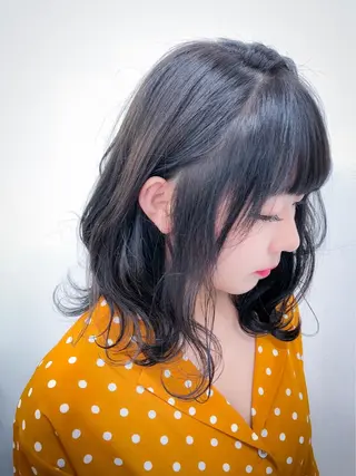 ロング カラー パーマ ヘアアレンジ メンズ キッズ ネイル マツエク・マツパ M.O.D渋谷所属・🫧渋谷美容師 たくみ🫧のヘアスタイル