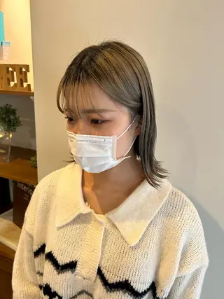 カラー AGREE Momokaのヘアスタイル