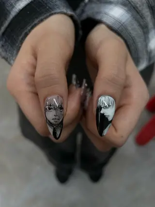 ネイル ひめか🫁 推し概念・個性派のネイルデザイン