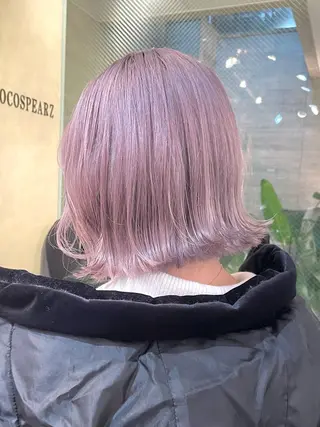 ショート カラー ヘアアレンジ 平成ギャル×韓国 mix💖MIKUのヘアスタイル