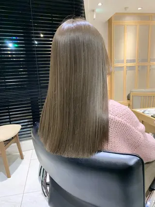 ロング カラー TENELE所属・チバ タクミのヘアスタイル