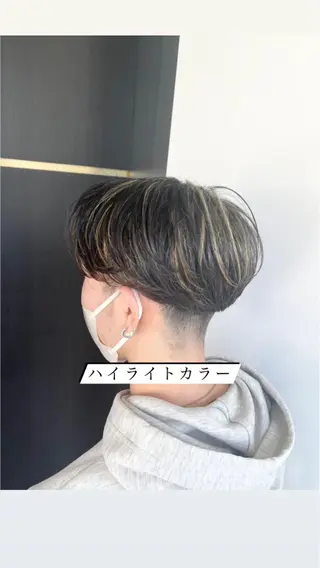 カラー メンズ メンズパーマ/ メンズ特化/寺阪拓真のヘアスタイル