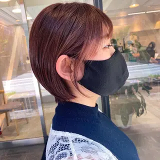 ショート カラー 木原良 (キハラ リョウ)のヘアスタイル