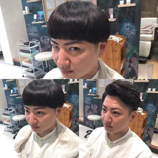 ショート メンズ メンズ指名多数!! SiLO 田島のヘアスタイル