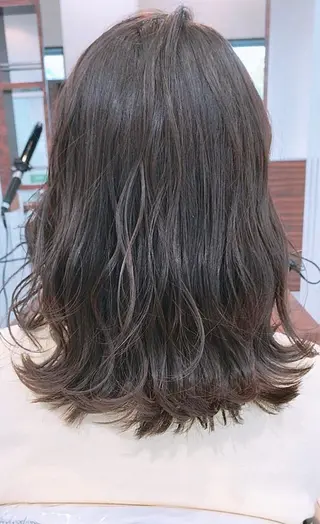 セミロング カラー Lumo所属・Lumo Yu-kiのヘアスタイル