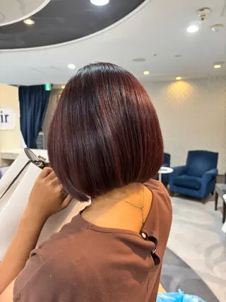 ショート カラー AIR-青山所属・米田 ハニーのヘアスタイル