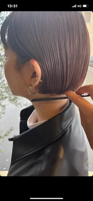 ショート 🌈トップデザイナー 金沢駅近nanamiのヘアスタイル