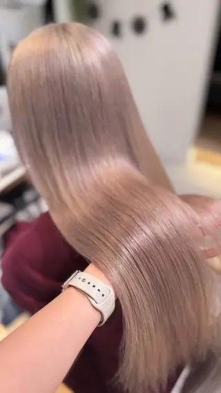 ロング カラー cut/eye 💖aika💖のヘアスタイル