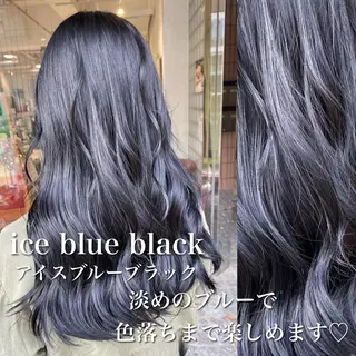 ロング カラー 🍒ブリーチカラー 🍊暖水 まりあのヘアスタイル