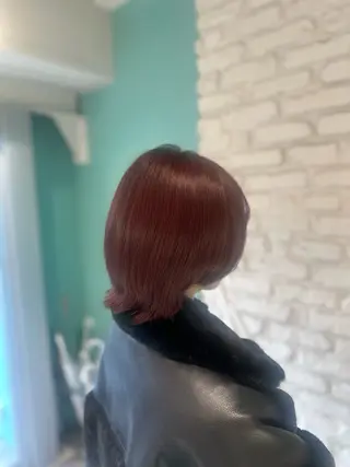 ショート カラー LeeHorie MIUのヘアスタイル