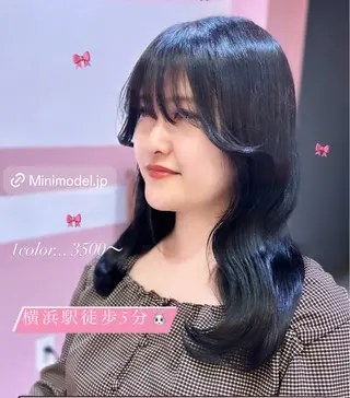 カラー fish所属・横浜/レイヤー/ボブ shiira👼🏻のヘアスタイル